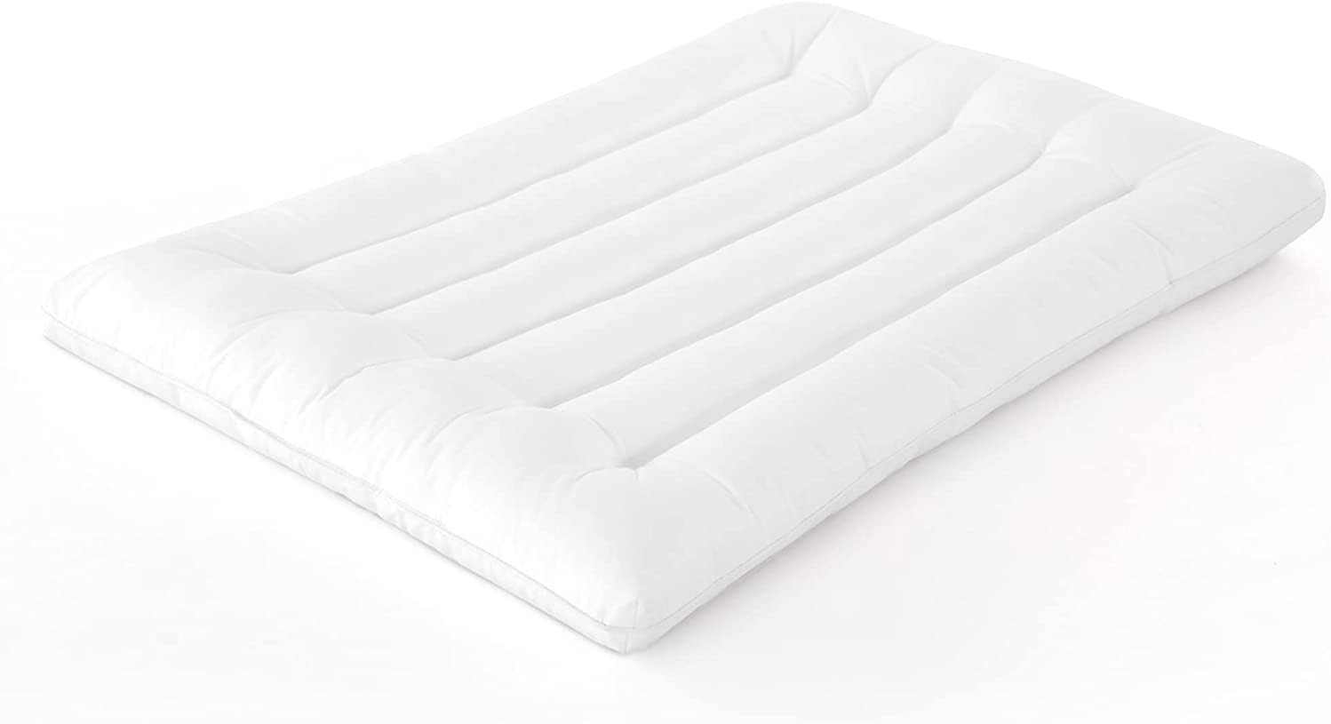 HOMBYS Ultra Thin Flat Pillow for Sleeping, 2.5 Inch Thick High Support Stomach Sleeping Pillow, Slim Bed Pillow, Thin Pillow for Back Sleeper-Standard Size 18X26, Machine Washable