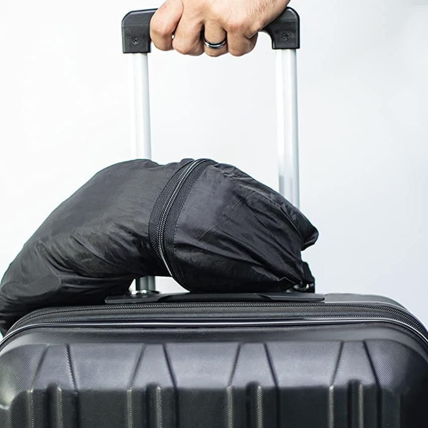 LABUBU Travel Neck Pillow That You Stuff with Clothes - Avoid Excess Luggage Fees. Doubles as a Carry-On and Extra Luggage. Fits up to 3 Days of Travel Essentials image number 2