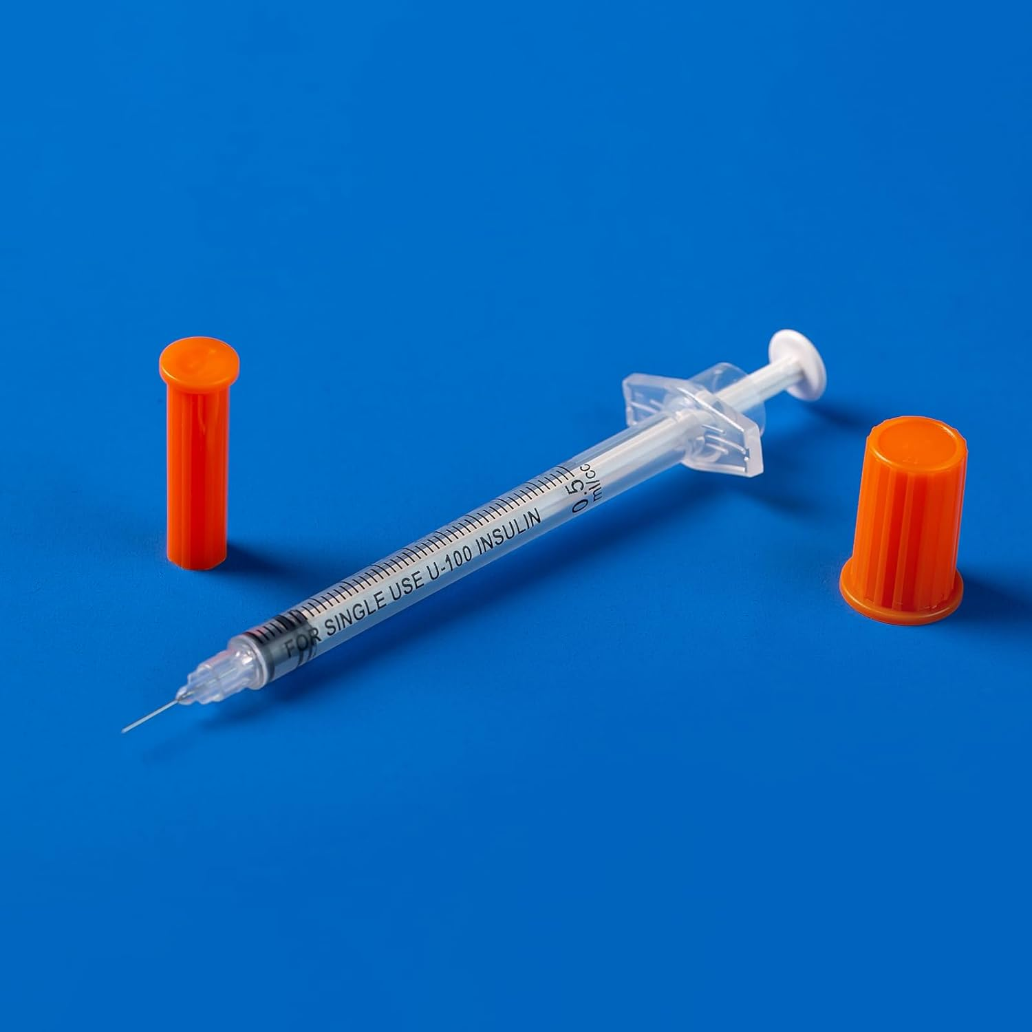 20Pcs/Pack 0.5Ml/Cc Syringe with 30G (8Mm) Needle, Lab Supplies, Individually Wrapped image number 2