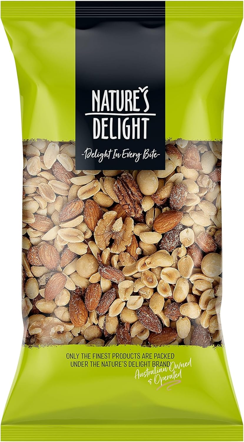 Natures Delight Salted Mix Nuts 500 G image number 1