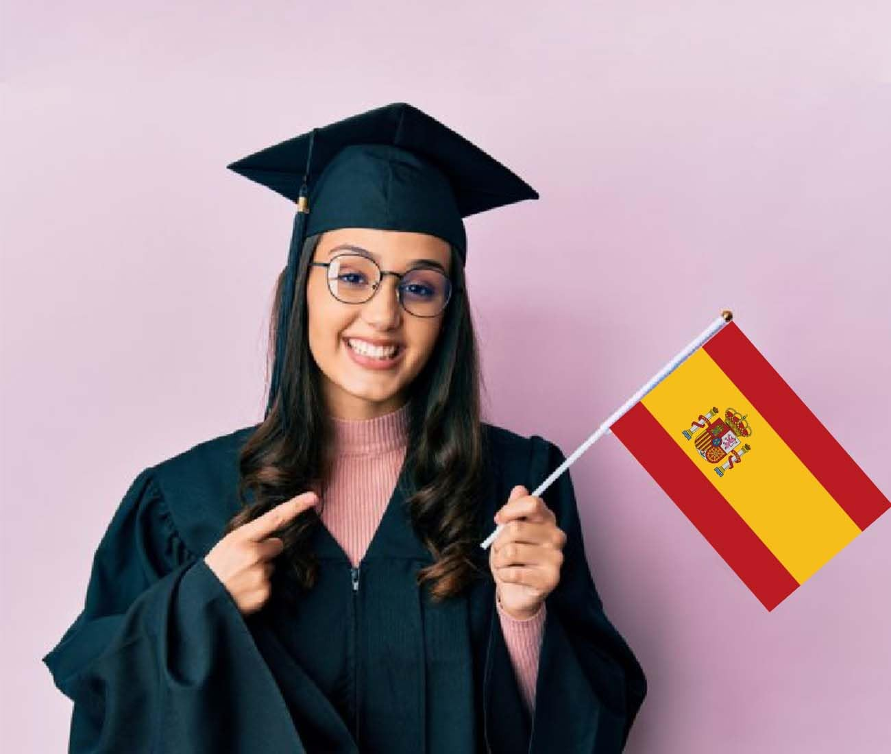 10 PCS Spain Handheld Small Flag, Spanish Hand Held Mini Decor Decoration Banner image number 1