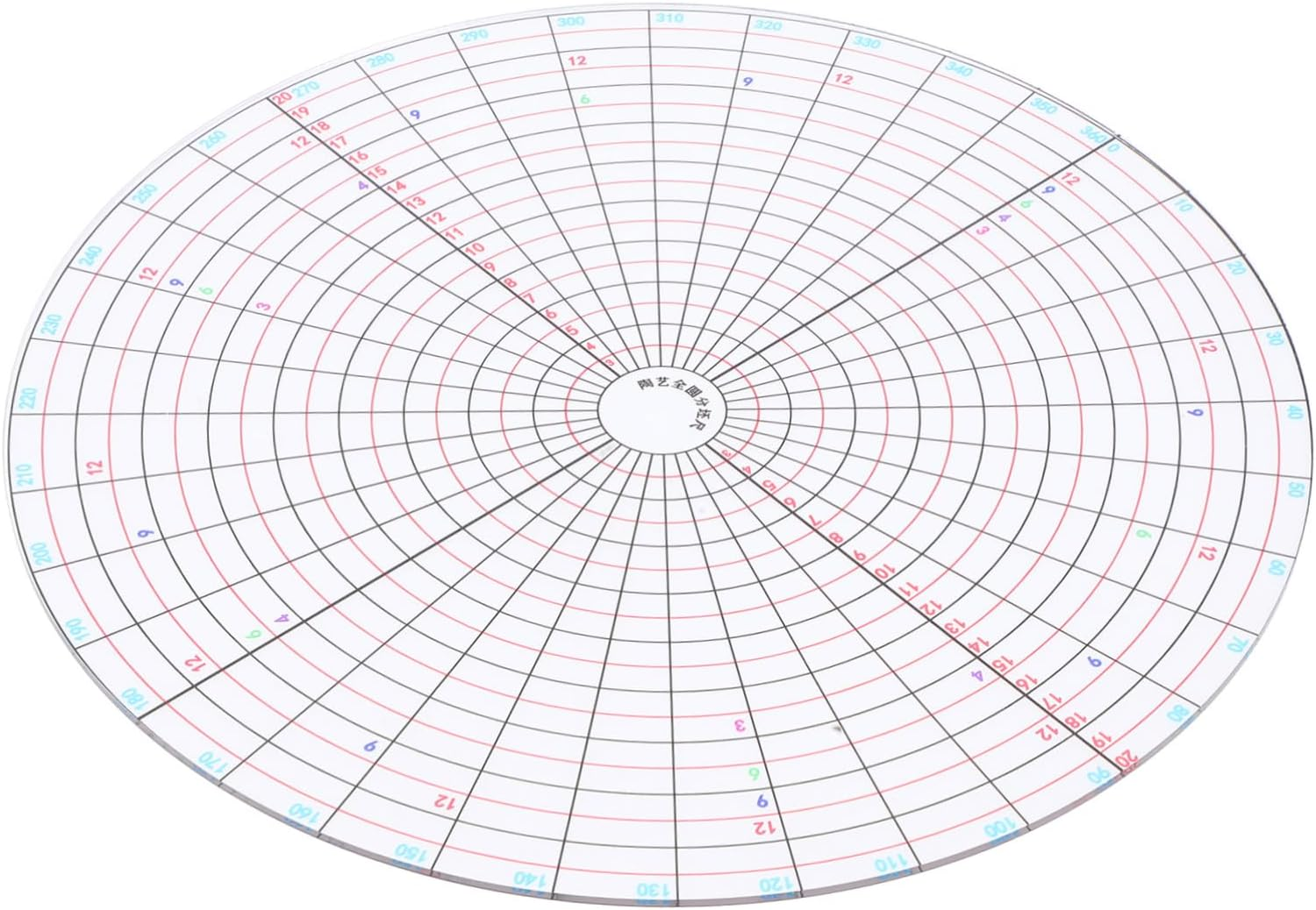 VICASKY Pottery Tools Geometric Drawing Template and Circle Drawing Tool for Ceramics DIY Clay Sculpting and Accurate Measurements Pottery Wheel image number 1