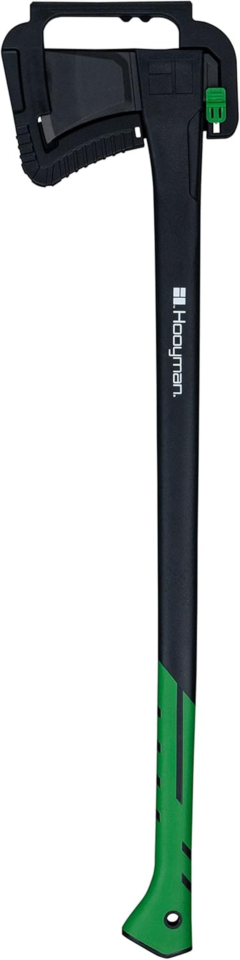 Hooyman 36-Inch Splitting Axe with Heavy Duty Construction, V Grind Blade, Ergonomic No-Slip H-Grip Handle, Fiberglass Core, and Reinforced Neck for Hunting, Gardening, Yard Work, and Outdoors image number 2