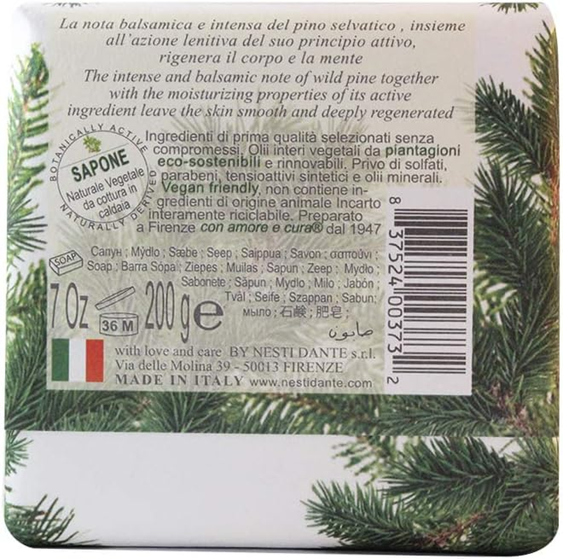 NESTI DANTE Marsiglia Toscano Pino Selvatico Soap 200G image number 2
