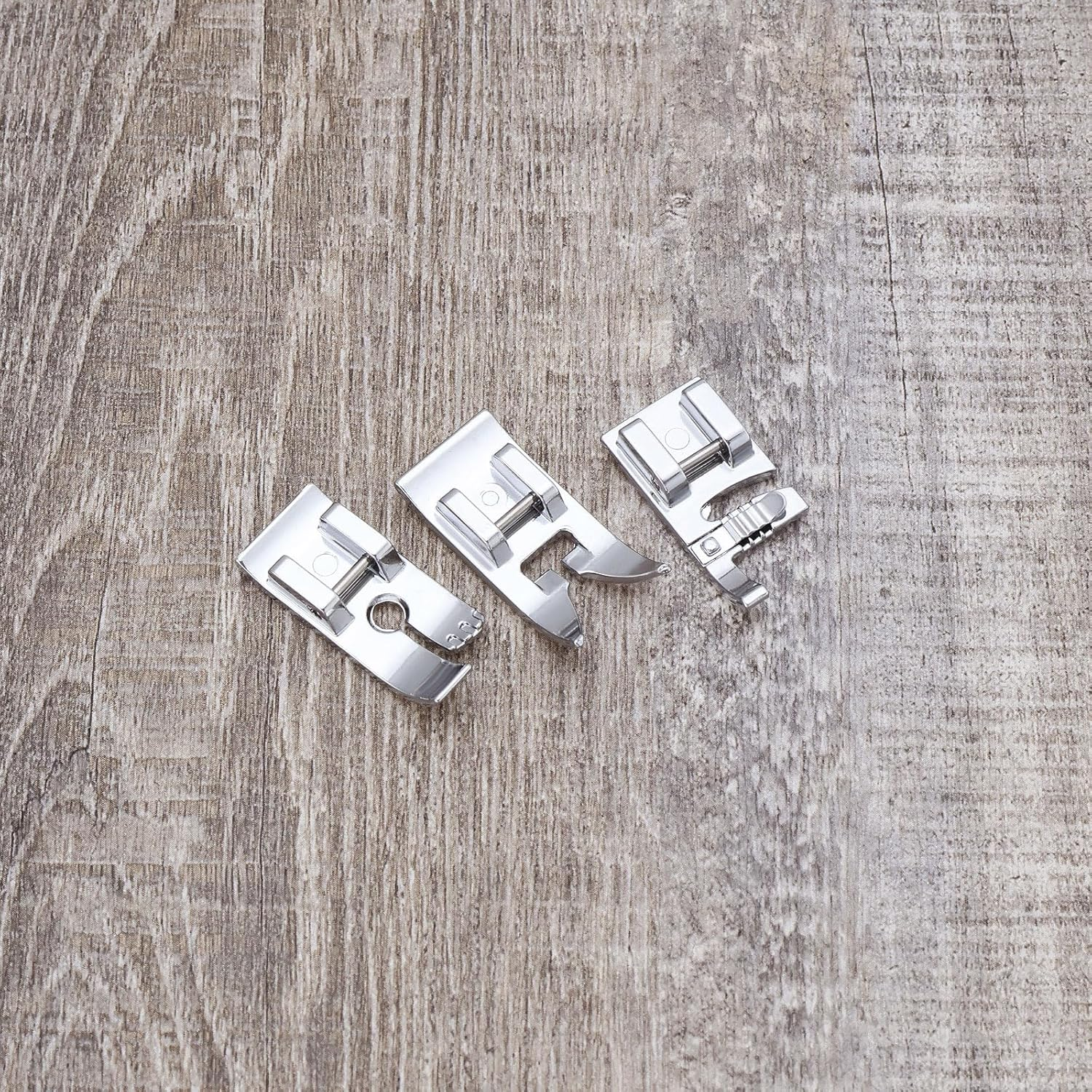 YINETTECH 12Pcs Universal Sewing Machine Presser Foot Set Compatible with Brother Compatible with Janome Compatible with Singer Compatible with Baby Lock image number 1