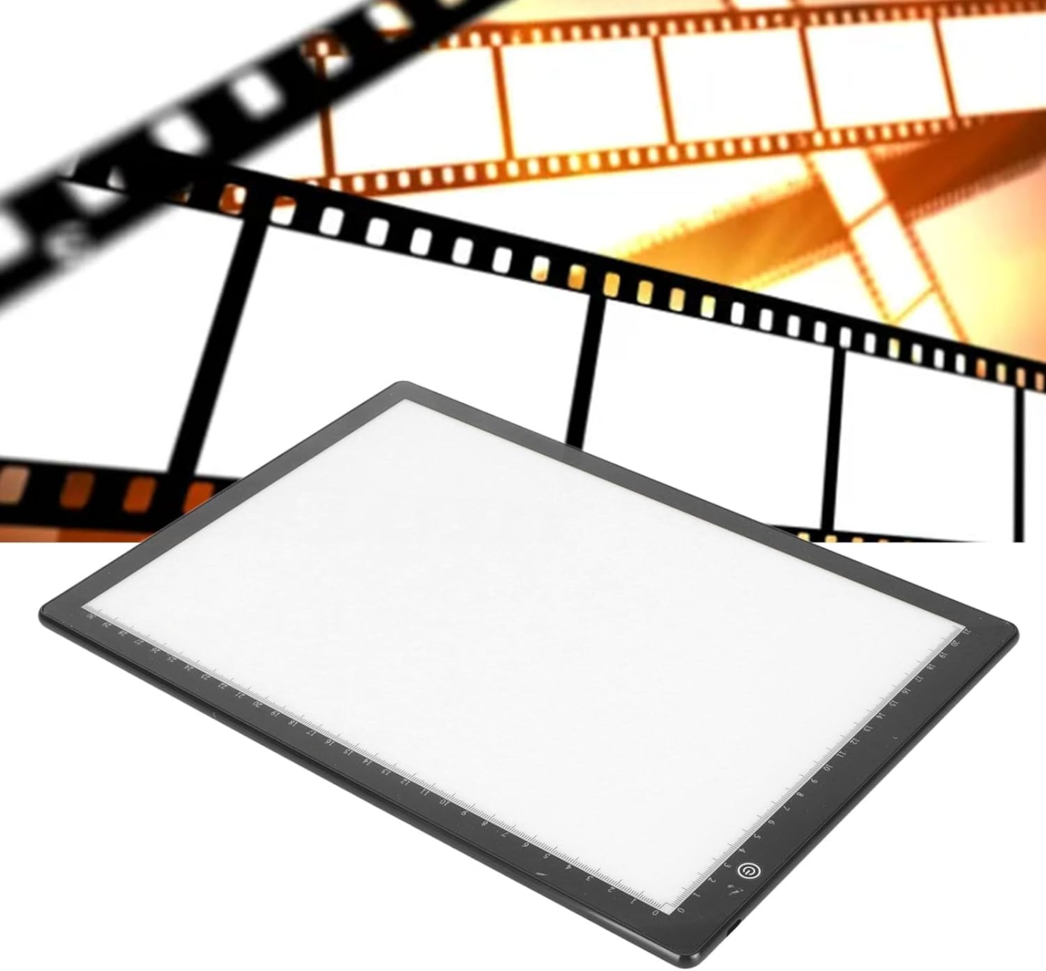 Slide Viewer Light Pad, Ultra Slim Scanner, USB C Negatives Old Slides Scanning Box with 3 Brightness Levels and Graduated, for Sketching, Stenciling image number 5