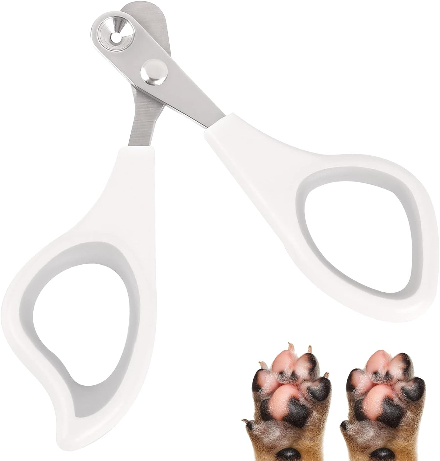 KALIONE Cat Nail Clipper and Trimmers, Cat Claw Clippers, Professional Circular Cut Hole Cat Nail Trimmers Avoid over Cutting Pet Nail Clippers Grooming Tool for Cat image number 4