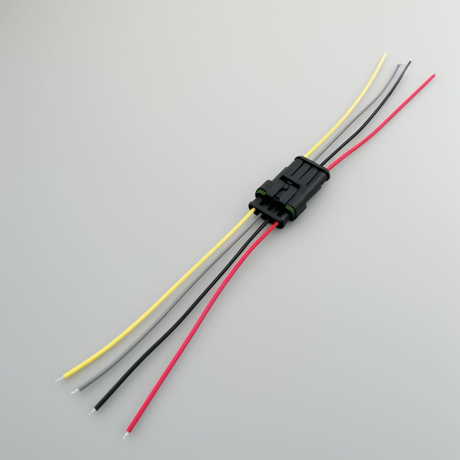 EFGTEK 6 Pack 4 Pin Automotive Electrical Connector 20AWG Plug Socket Quick Disconnect Waterproof 2 Way Wire Connectors with 10Cm Wire AWG Male and Female Way Marine 1.5Mm Series Terminal Connector image number 2