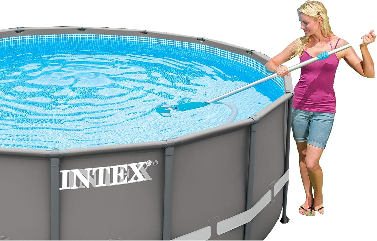 Intex 110IN TELESCOPING Aluminum Pole image number 1