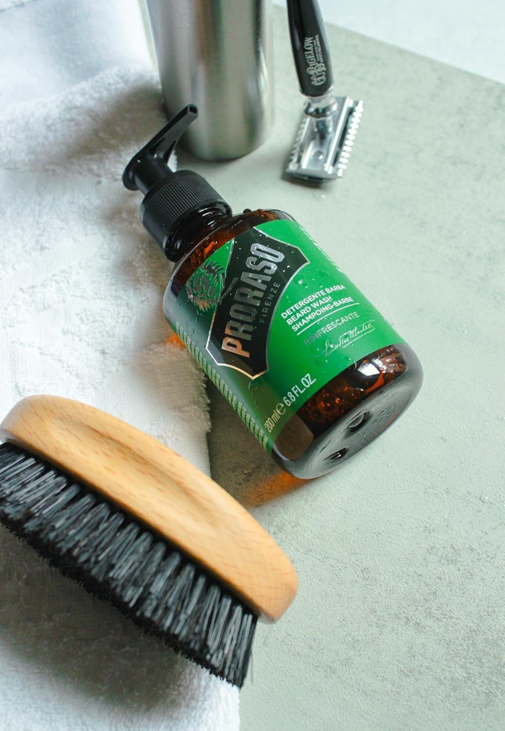 PRORASO Beard Wash Refreshing 200Ml image number 1