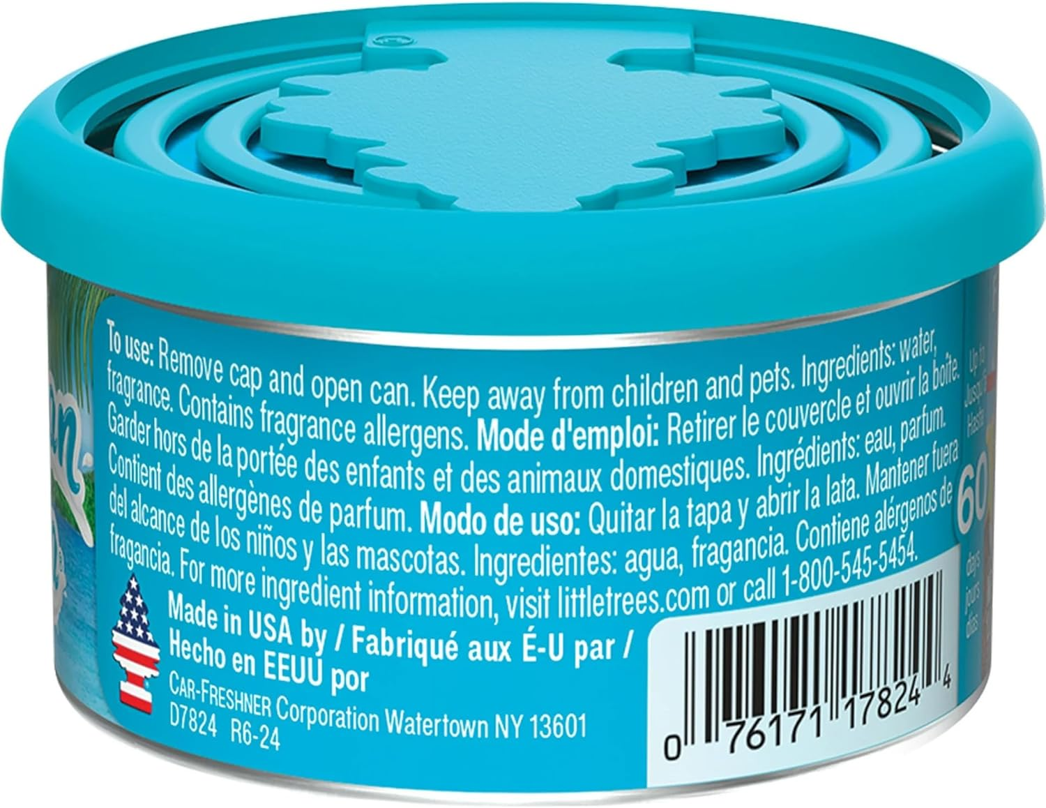 Little Trees LT-FD7811 Cherry Blast Fiber Can Air Freshener image number 3