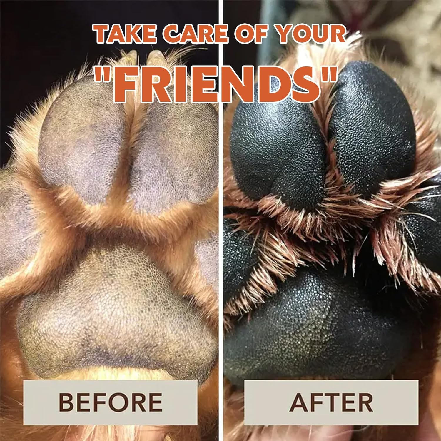 Pet Paw Balm for Dogs & Cats - 30G Paw Protection Balm, Relieves Cracking Paws & Nose, All-Season Paw Care for Rough Surfaces, Natural Healing Wax