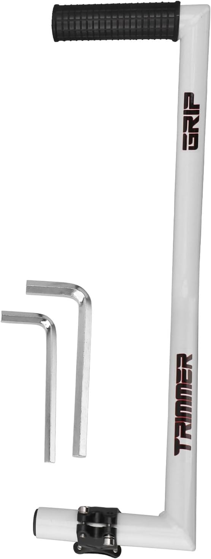 Ergonomic Lawn Trimmer Handle, Weed Eater Handle Extension with Bracket Clip, Aluminum Lawn Trimmer Handle Grip, for Lawn Care, Landscaping image number 1