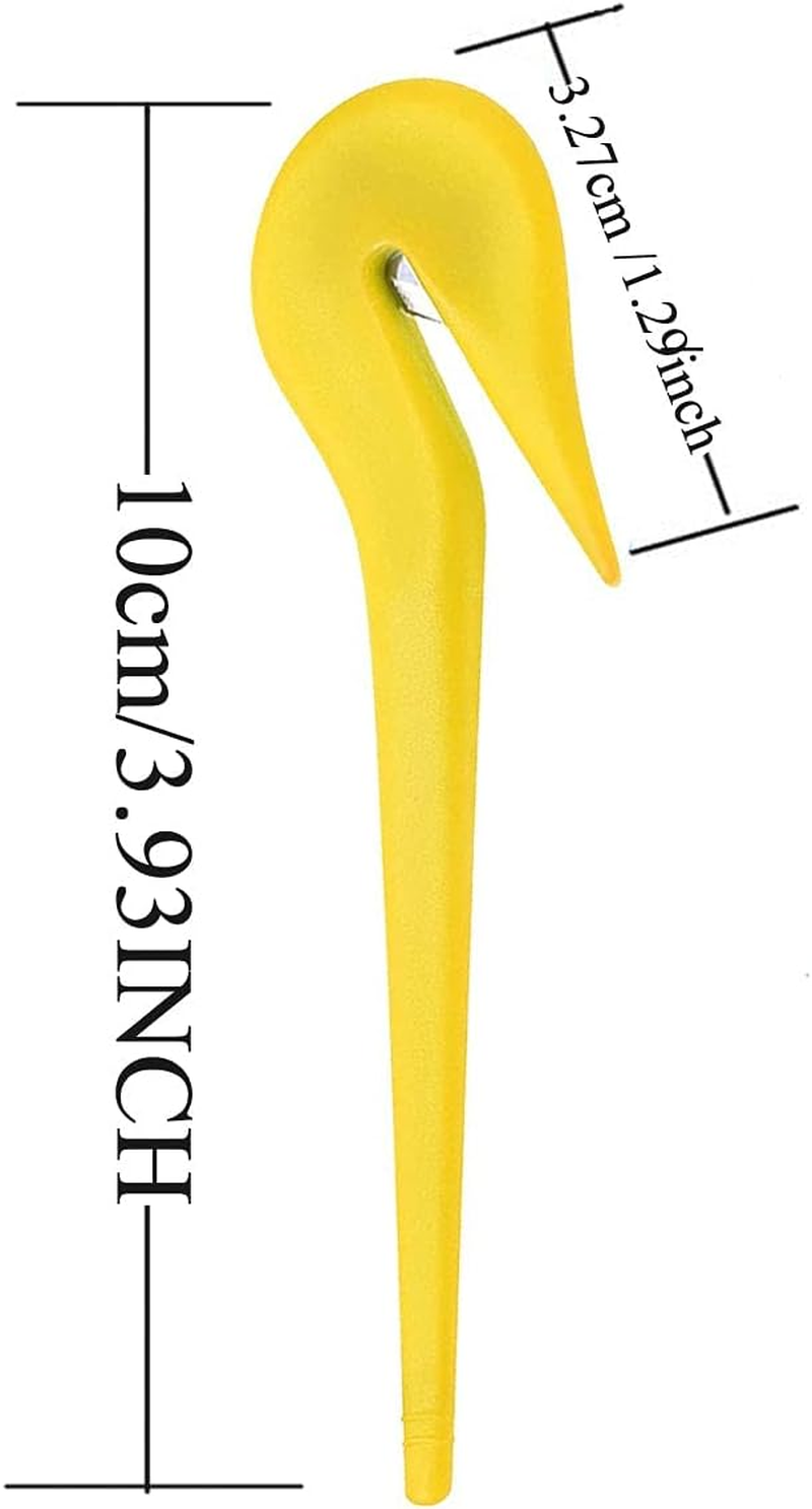 Elastic Hair Bands Remover, Tsmaddts 4Pcs Pony Pick for Cutting Pony Rubber Hair Ties Pain Free Ponytail Remover Tool 50Pcs Colored Rubber Hair Ties