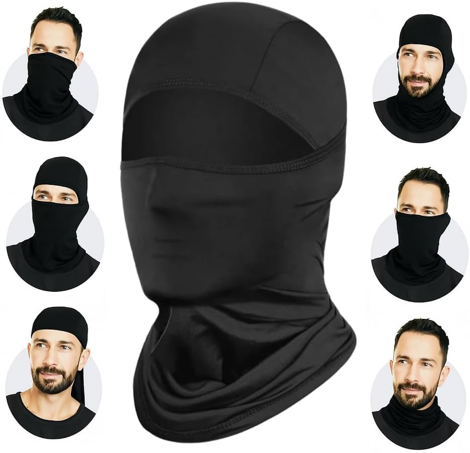 Spendeal Unisex Balaclava Full Face Mask, Lightweight Breathable Ski Mask for Men & Women, Windproof Motorcycle Cycling Mask for Outdoor Sports, Running, Skiing, Snowboarding, Hiking, Camping image number 4