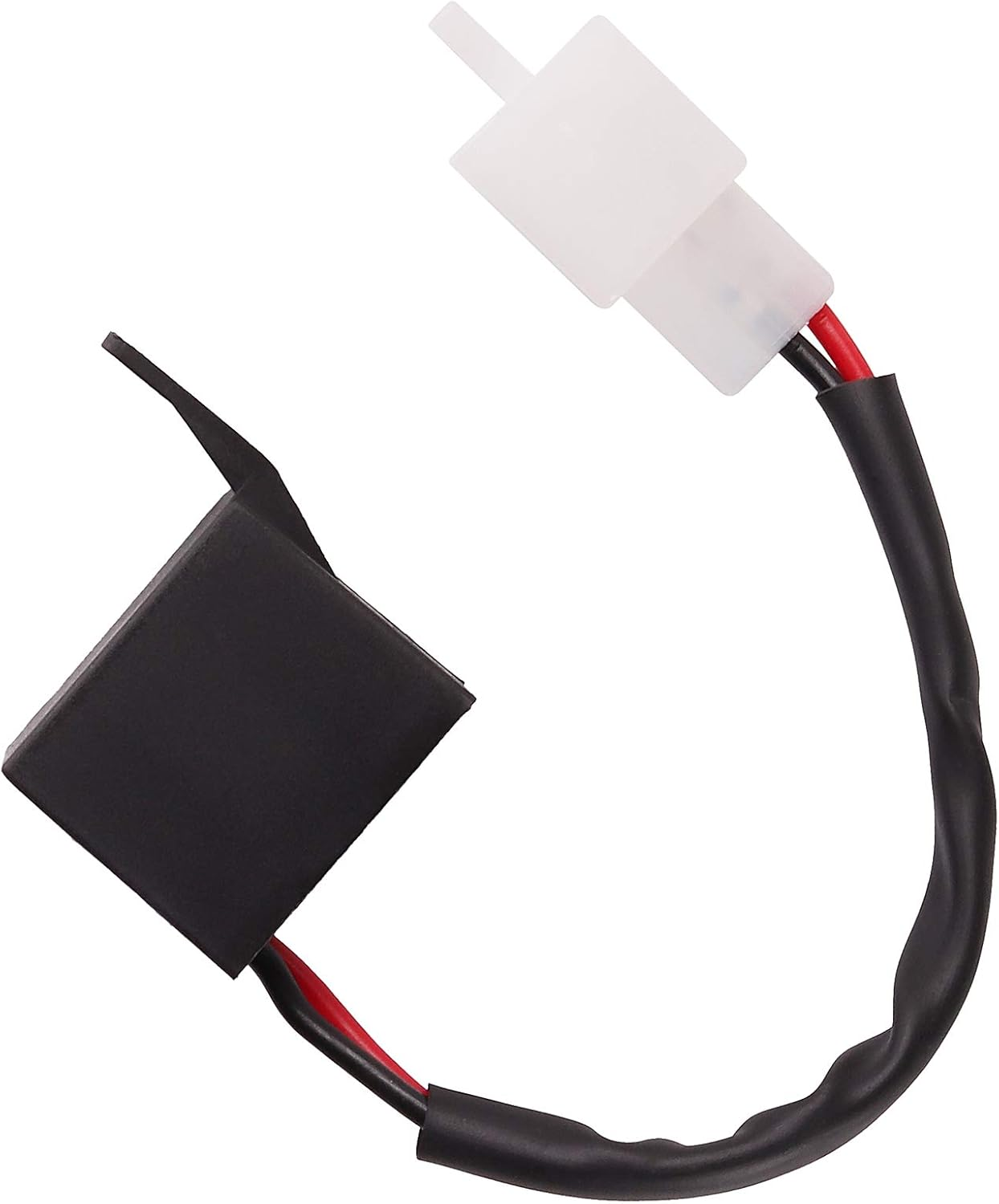 Kinstecks 2Pin Flasher Relay 12V Motorcycle Indicators LED Light Flasher for Motorcycle LED Indicators Turn Signal Light image number 4