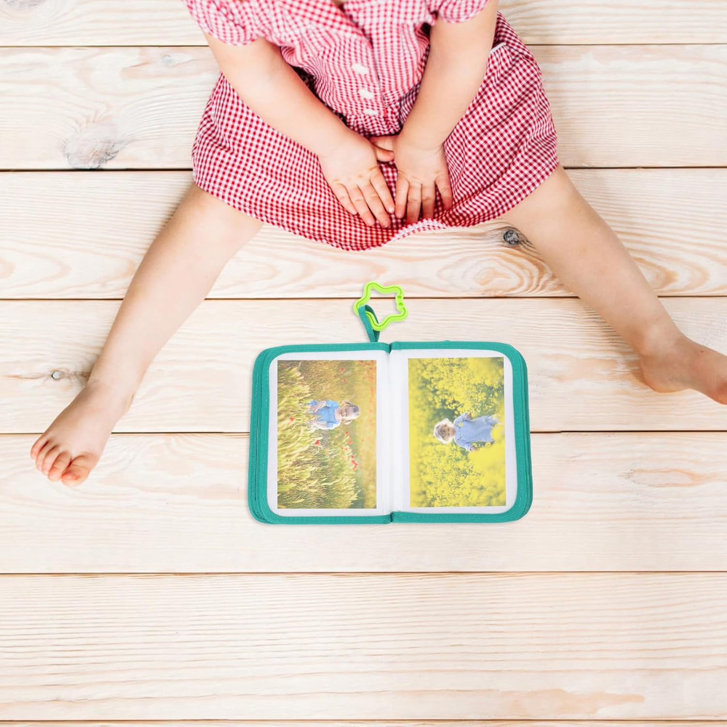 AOKWAWALIY Baby Album Cloth Photo Book for Babies Friends Premier Baby Cloth Photo Book Soft Cloth Baby Photo Book Organizer Safe Memory Picture Book Baby Albums Diy Newborn Sheet Pvc Toddler image number 6