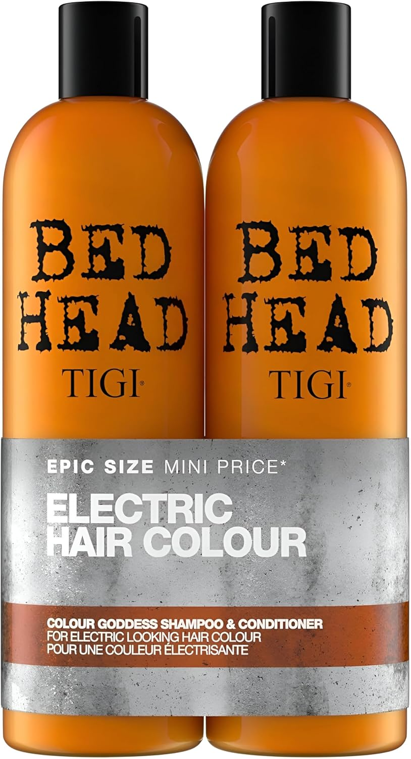 TIGI Bed Head Electric Hair Colour Colour Goddess Shampoo & Conditioner 750Ml image number 4