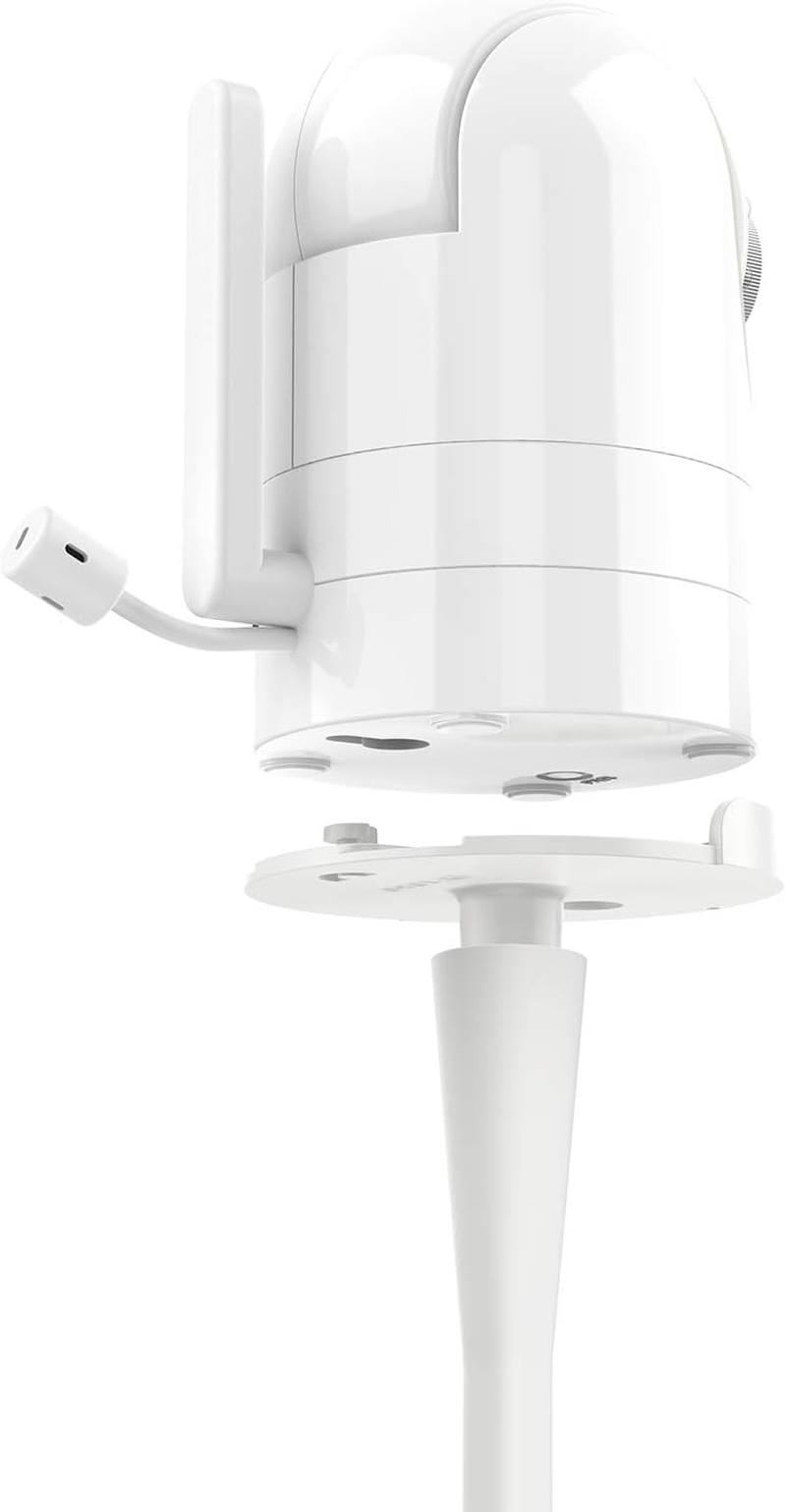 Aobelieve Flexible Mount for Infant Optics DXR-8 and DXR-8 Pro Baby Monitor,720P, White image number 5