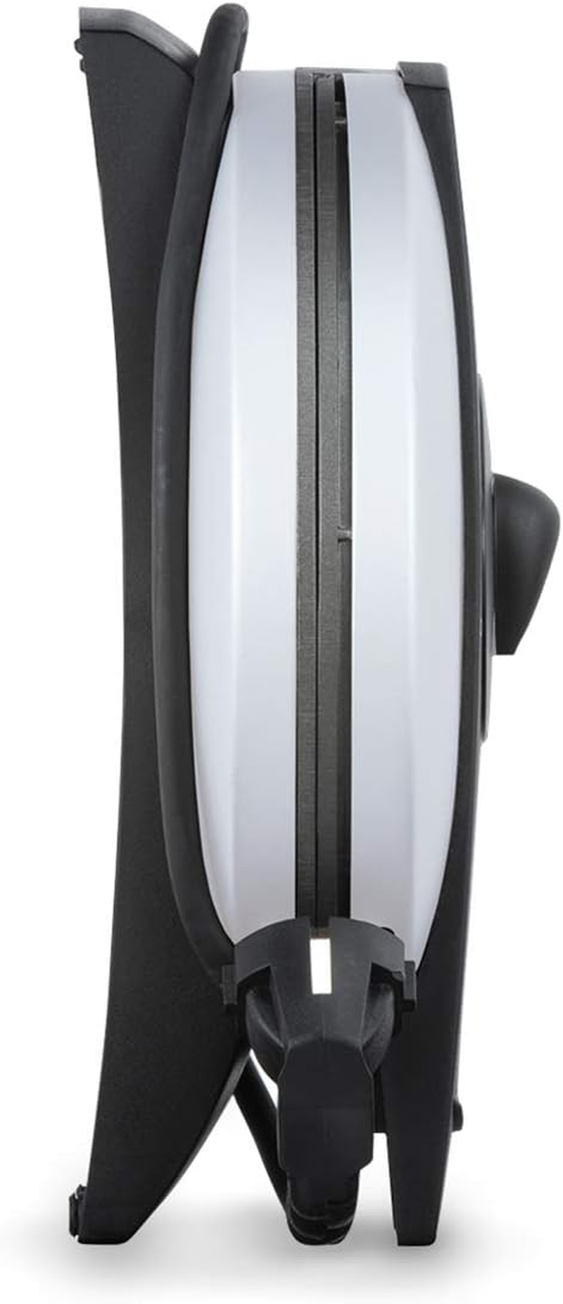 Cloer 261 Cuirrel Iron for Wafer-Thin, Crispy Squirrels, 800 W, Horn Size 14.5 Cm Diameter, with Non-Stick Coating, Continuously Selectable Browning Level with Rotary Control, White, Metal, &Uacute;nico image number 1