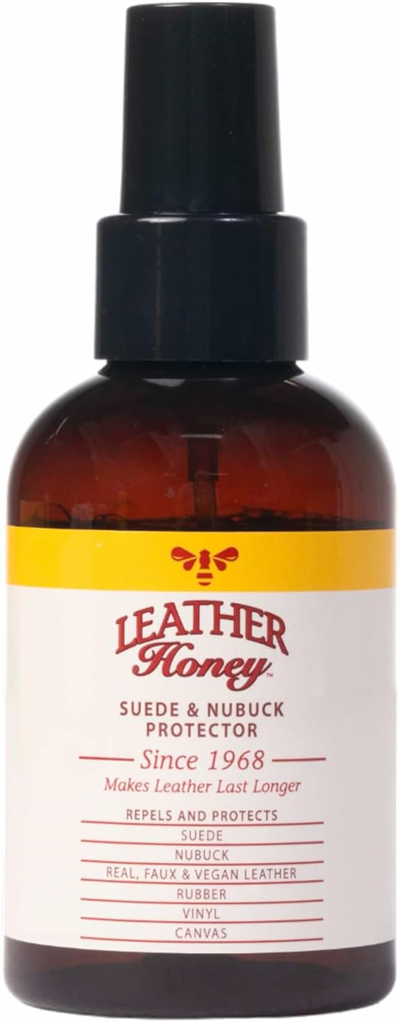 Leather Honey Suede Protectant Spray, 4Oz