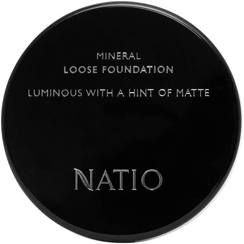 Natio Australia Mineral Loose Foundation - Beige 13G - Full Coverage Mineral Powder Foundation - Jojoba, Green Tea & Vitamin E - Vegan Friendly (Pack of 2)