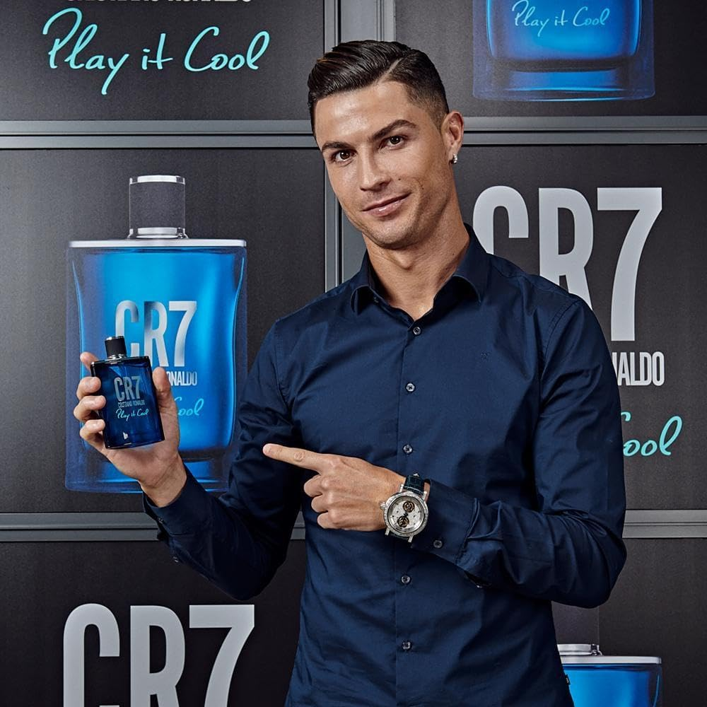 Cristiano Ronaldo CR7 Play It Cool Eau De Toilette Perfume Spray for Men 30 Ml