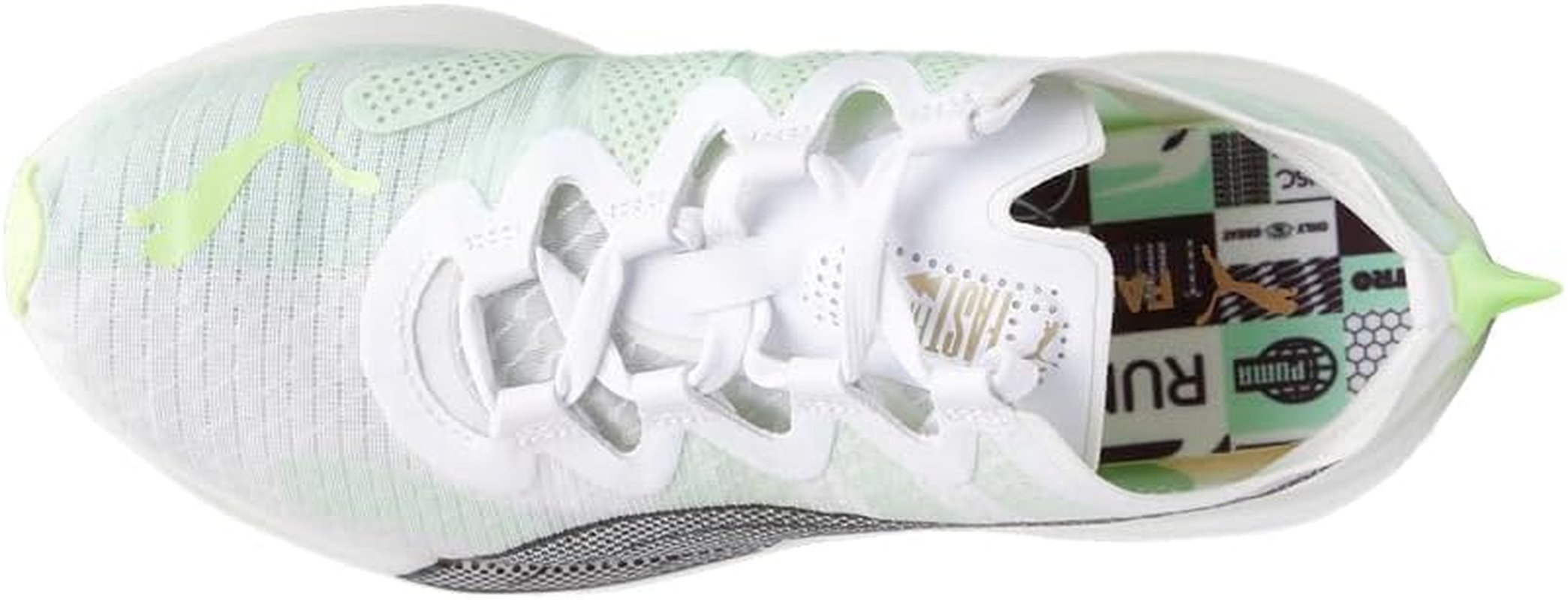 PUMA Womens Fast-Fwd Nitro Elite Run 75 Running Sneakers Shoes - White image number 1