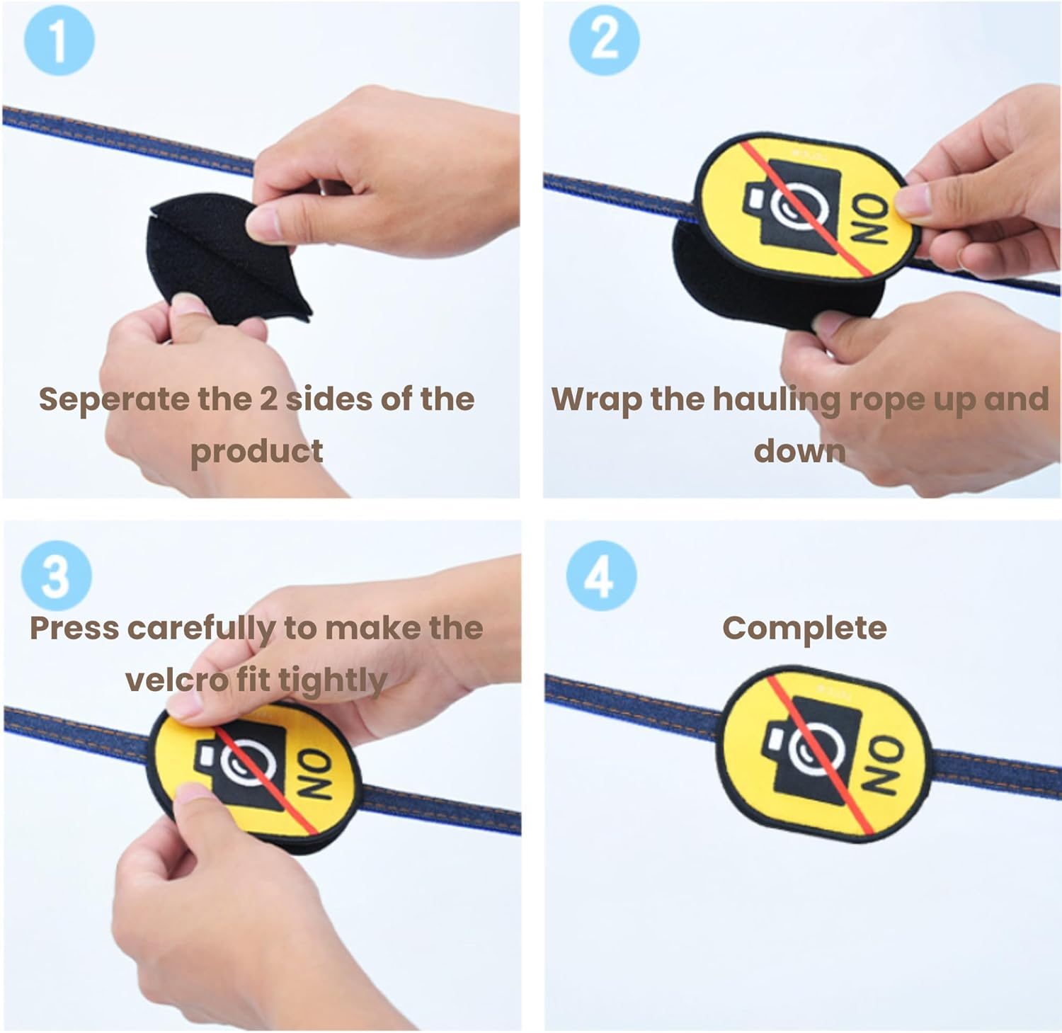 Social Badge for Dog Leash, Dog Funny ID Tags Patch Outdoors, Velcro Fastening, No Touch Yes Touch No Feeding No Photo of the Label and Sticker for Petsus (No Touch+Danger) image number 6