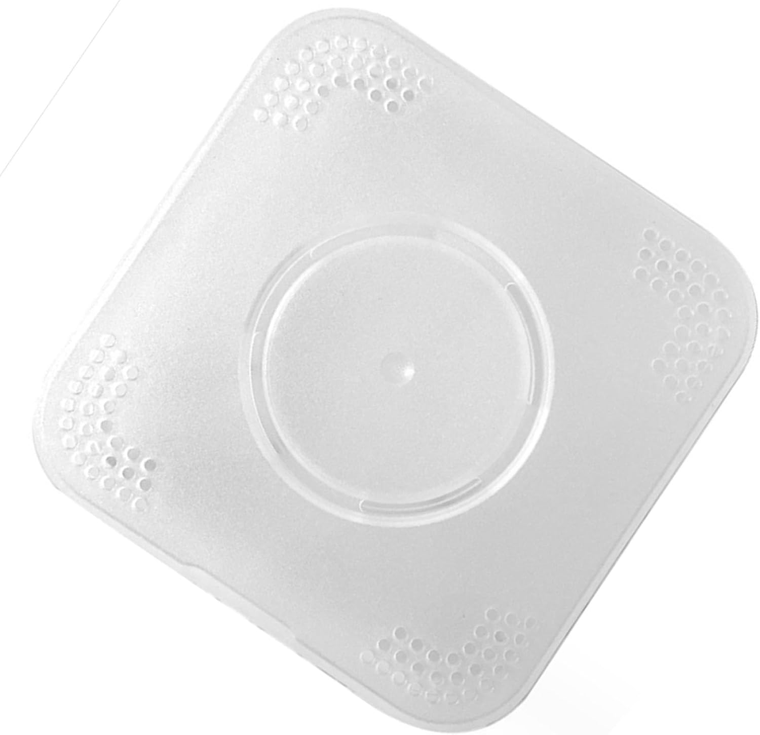 Makeup Puff Storage Box Portable Fashionable Breathable Container Case for Women Home Travel (Matte White) image number 3