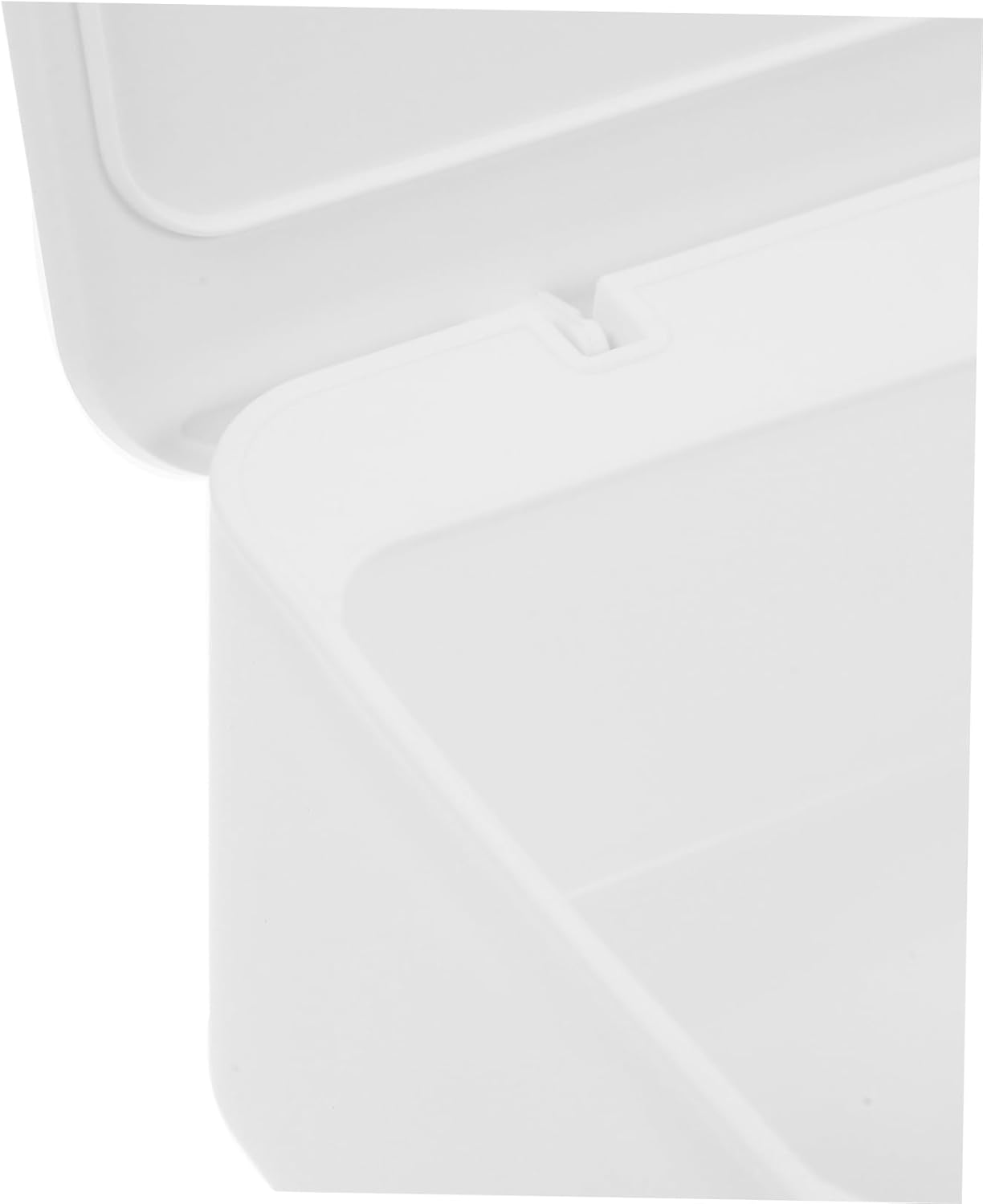 Baby Wipe Dispenser Lid Plastic Storage Box Waterproof Dustproof Wipes Holder for Bathroom and Kitchen White Organizer image number 4