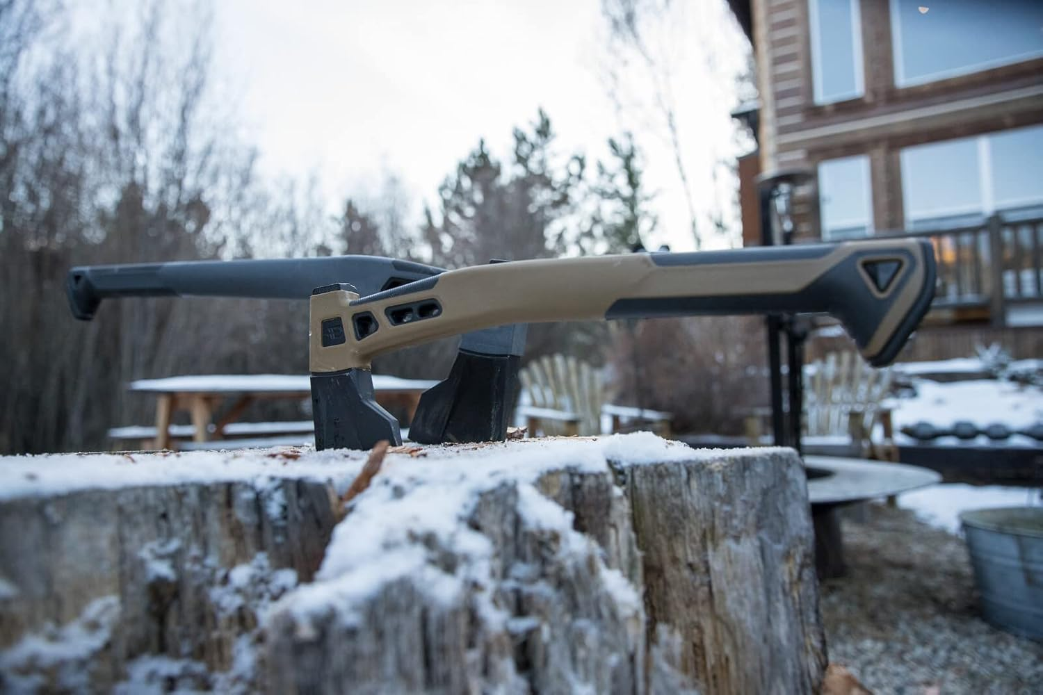 Gerber Bushcraft Hatchet, Coyote Brown image number 2