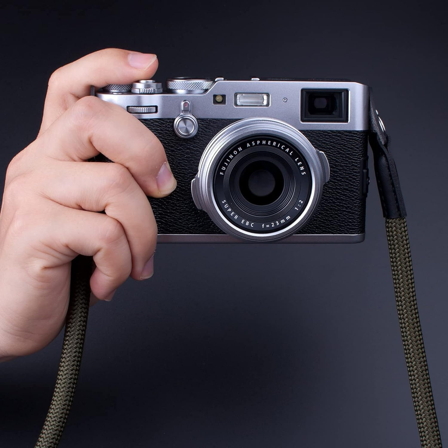 Viojrlly Camera Hand Strap, Camera Strap, Climbing Rope, Camera Shoulder Strap with Quick Release System, Carry Strap for Compact Digital Camera, SLR DSLR Camera, Digital or Mirrorless Camera (Green image number 4