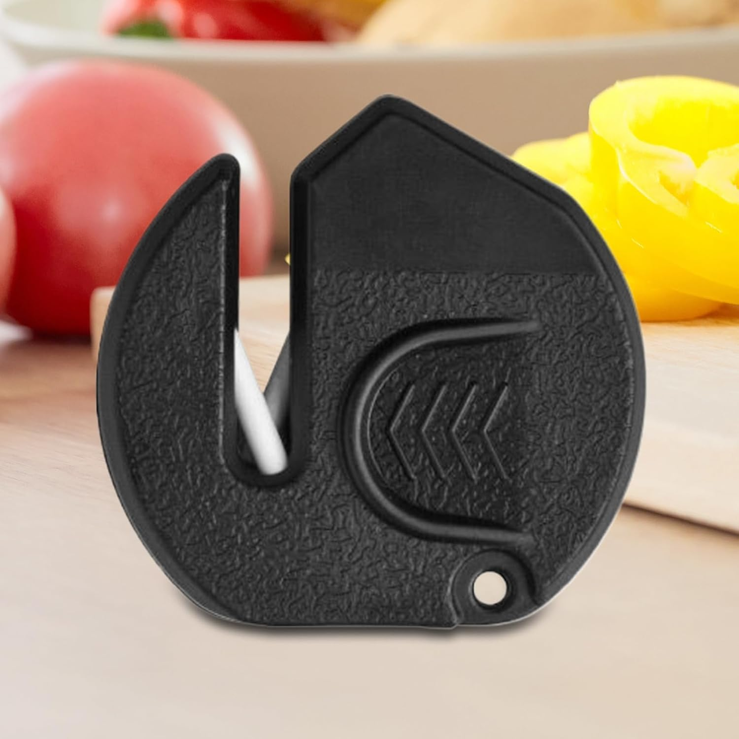 Cutter Sharpener | Mini Cutter Sharpener Whetstone | Household Grinding Tool Gadgets for Scissors Dining Home Kitchen Sharpening image number 1