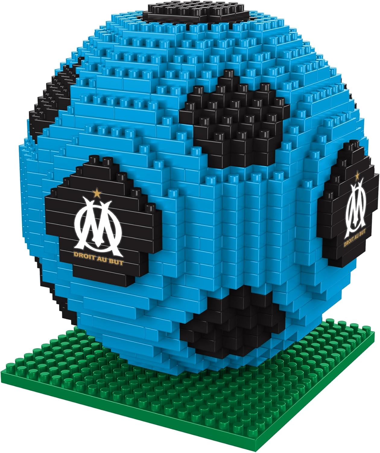 FOCO Official Licensed BRXLZ Bricks 3D Football Building Set in Alternative Club Colours (Celtic FC)