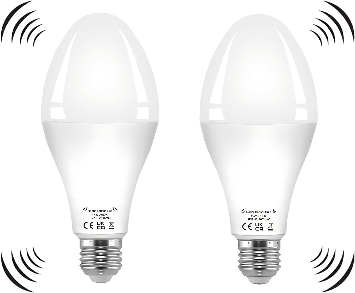 KOOYWAN A60 E27 LED Light Bulb Low Voltage 12V-24V Amber