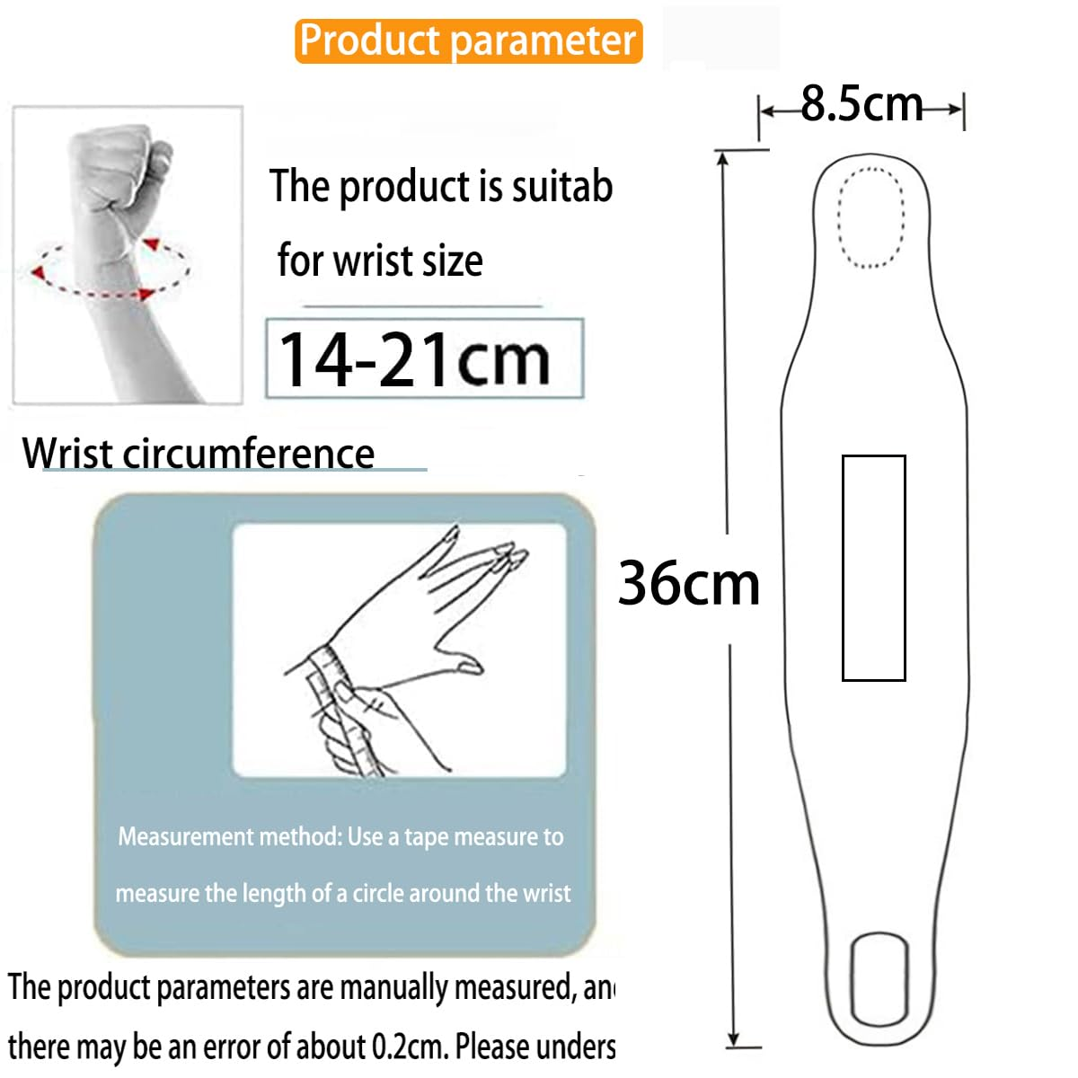 Wrist Supporter Attached Tendon Shaft Joint Protection Thumb Supporter Pressure Control Base of Thumb Supporter Protection Prevention of Injury Wrist Supporter Ultra-Thin, Lightweight Sweat-Absorbing Fast Drying Sports Housework Childcare Computer/Smartphone Operation Unisex (1, Black) - 2, Khaki image number 7