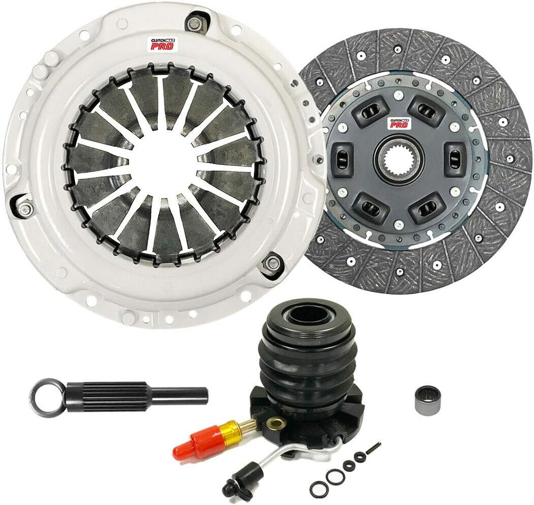 Clutchmaxpro Heavy Duty OEM Clutch Kit with Slave Cylinder Compatible with 95-11 Ford Ranger 2.3L, 98-01 Ranger 2.5L, 94-08 Ranger 3.0L, 95-10 Mazda B2300, 98-01 B2500, 94-08 B3000 image number 1