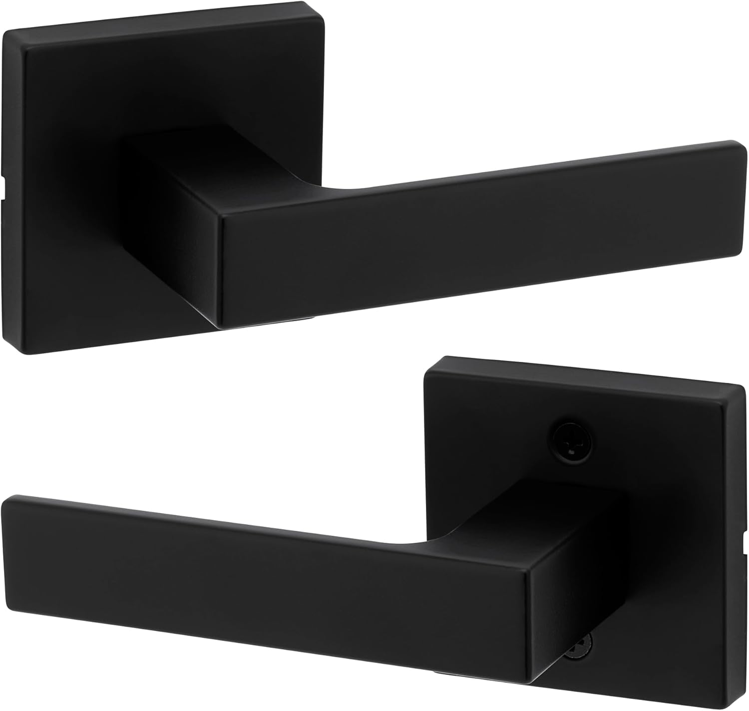 Kwikset Singapore Entry Door Handle with Lock and Key, Secure Keyed Reversible Lever Exterior, for Front Entrance and Bedrooms, Satin Nickel, Pick Resistant Smartkey Rekey Security and Microban