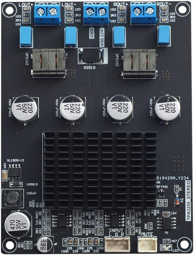Byttlerom TPA3250 Power Amplifier Board Stereo 2.0 Sound Amplificador Class D Audio Amplifiers Speaker Home Theater Amp 130Wx2 image number 3