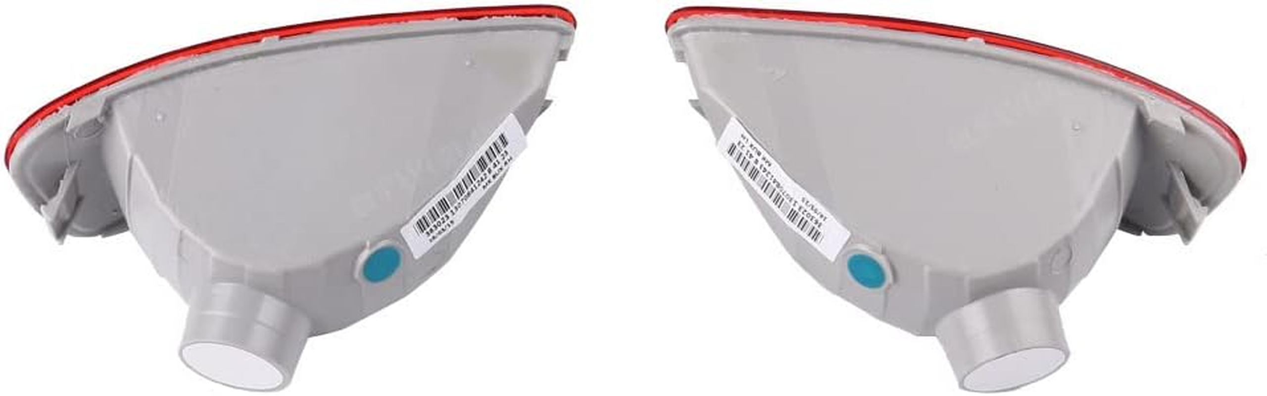 MACHSWON Car Rear Bumper Fog Lamp Reflector Lights Left & Right Fit for Jeep Compass Grand Cherokee 2011-2017 Compatible with Dodge Journey 2012-2018 57010716AC 57010716AB; 57010717AC 57010717AB image number 3