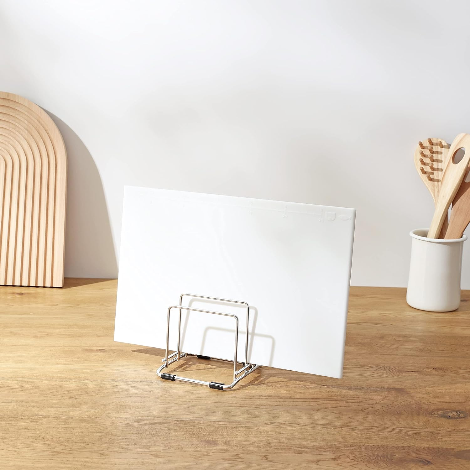 Pearl Metal HB-3946 Cutting Board Stand, Stainless Steel, at Aqua image number 5