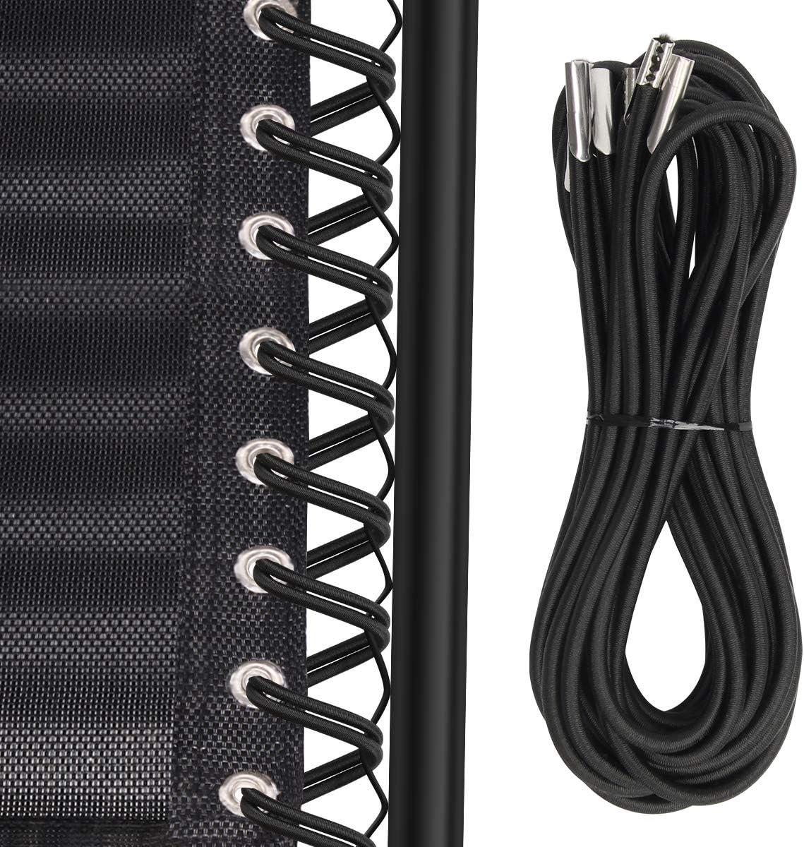 Universal Zero Gravity Chair Repair Cord Kit, 4 Pack Replacement Elastic Cords Repair Tool Kit for Repairing Zero Gravity Chair, Recliners image number 3