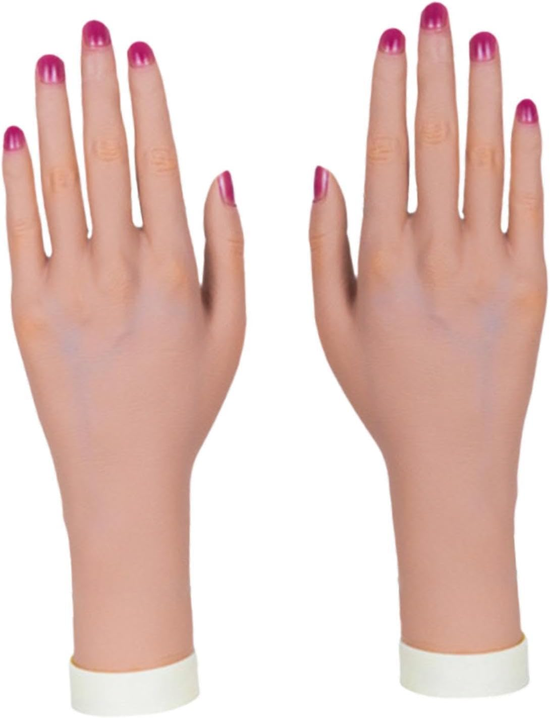 Generic Flexible Training Hand for Manicure and Jewelry Organization, Skin Left Right Hand, as Described - Right Hand image number 2