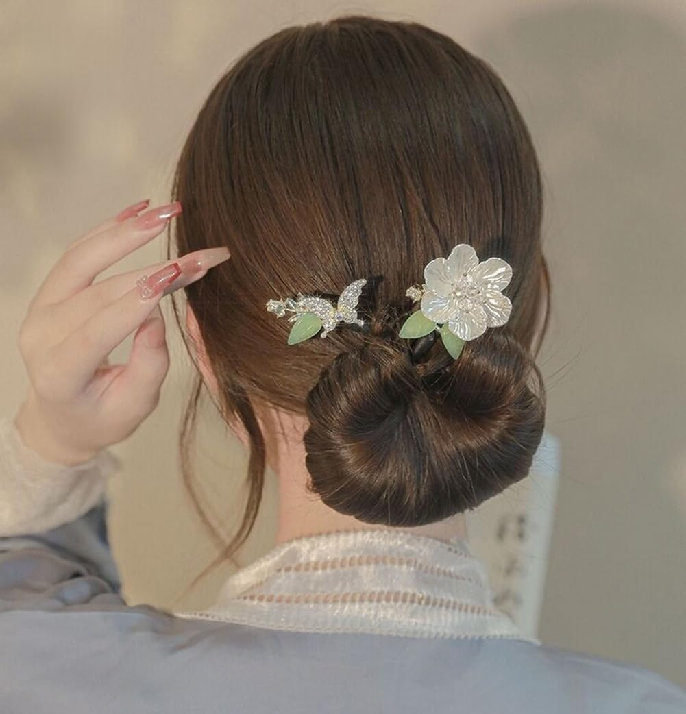 Hair Bun Maker Deft Hair Twist Bun Maker Hair Styling Tools Bun Maker Hair Donut Hair Styling Accessories for Women Girls image number 1