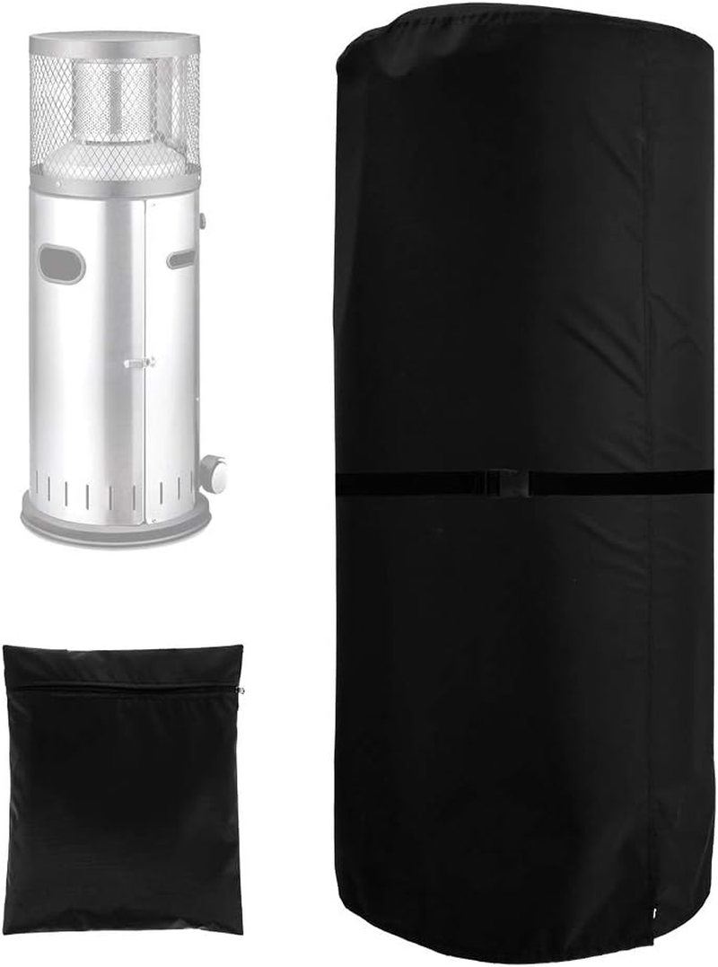 Garden Patio Heater Cover Waterproof Dustproof Shield Outdoors Furniture Protector Uv-Resistant image number 5