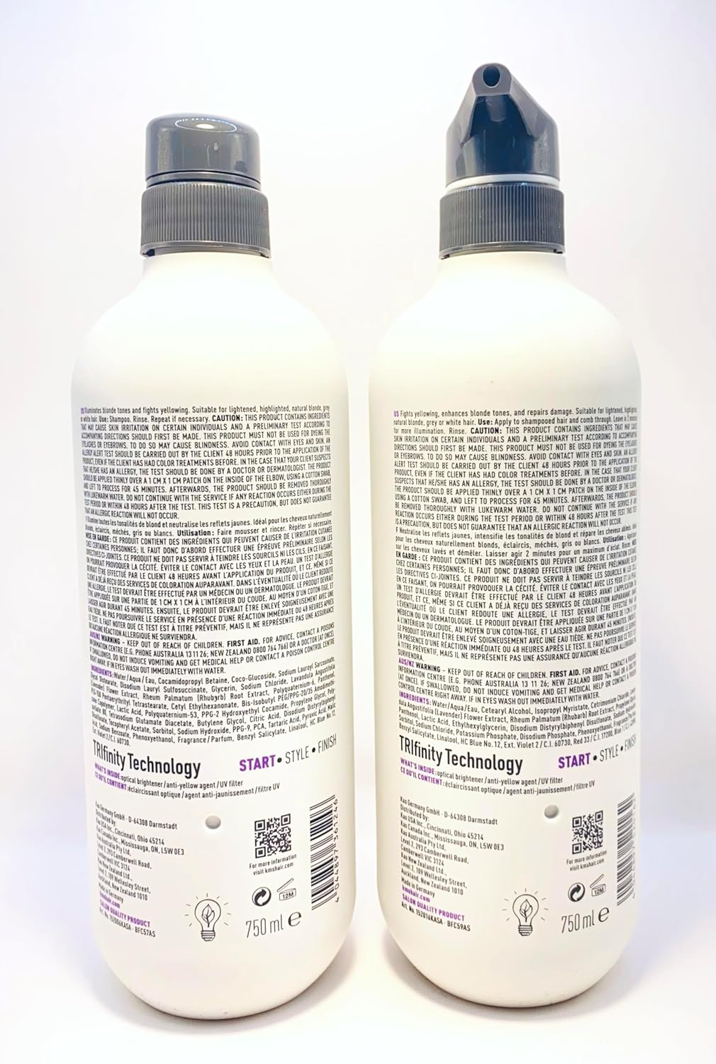 KMS Color Vitality Shampoo 750 Ml & Conditioner 750 Ml Set