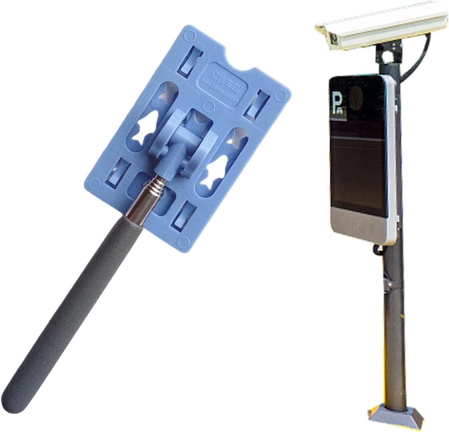 Parking Toll Reacher - Contactless Parking Toll Paying Rod | Telescopic Card Holder Rod for Car Parking Payment | Easy to Use Car Parking Payment Stick | Helpful for Paying Car Parking Toll