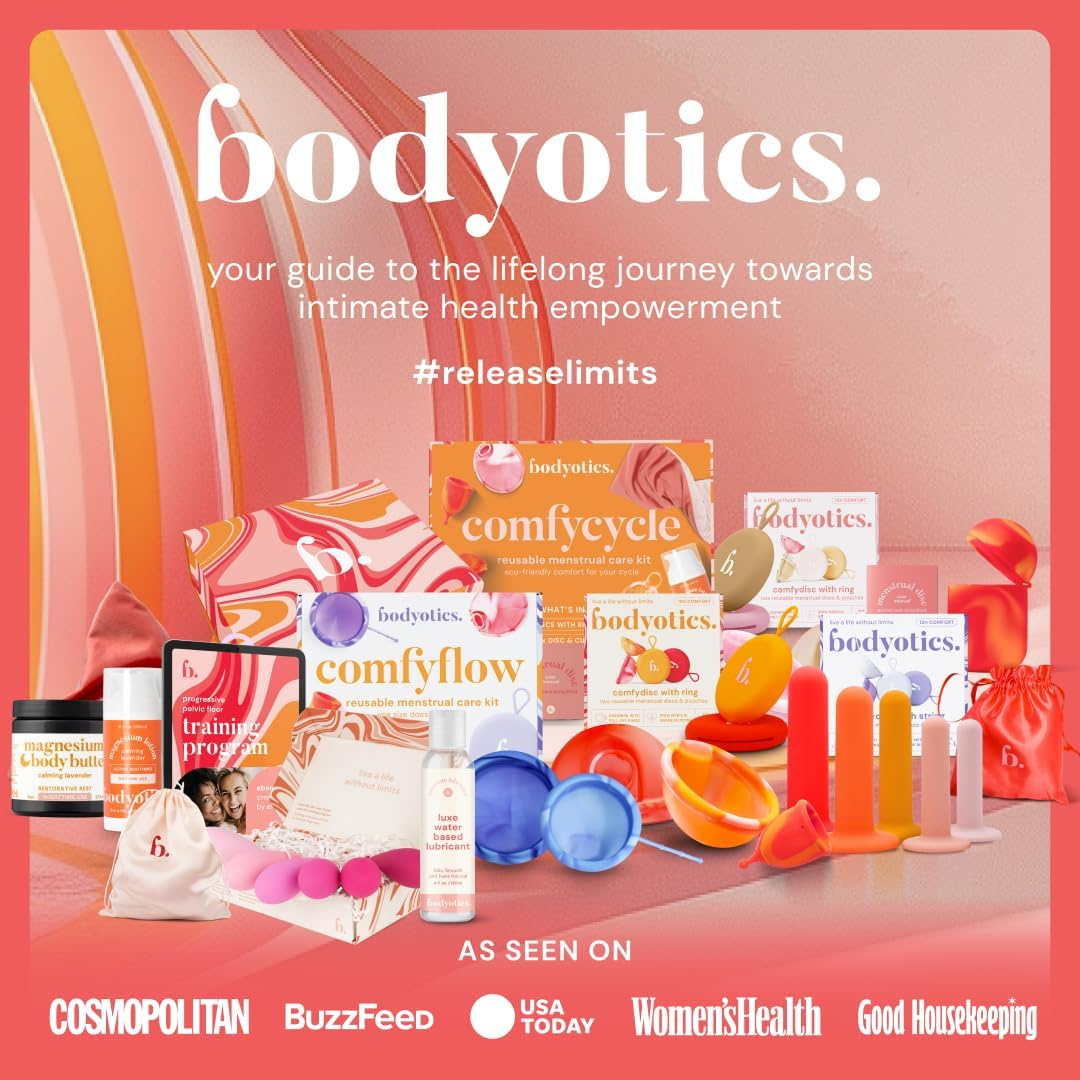 Bodyotics Silicone Pelvic Floor Muscle Trainer Set with 5 Dilators for Women - Overcome Boundaries with Bodyotics image number 1