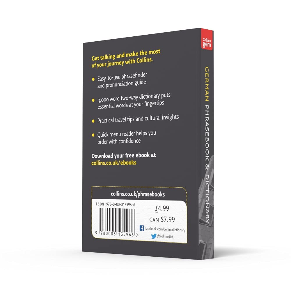 Collins Gem German Phrasebook and Dictionary [4Th Edition]: Essential Phrases and Words in a Mini, Travel-Sized Format image number 1